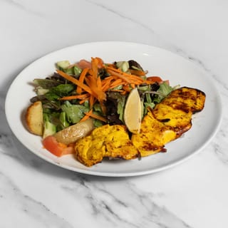 Chicken Breast Kabob Salad
