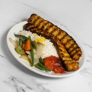 Rolled Chicken Kabob